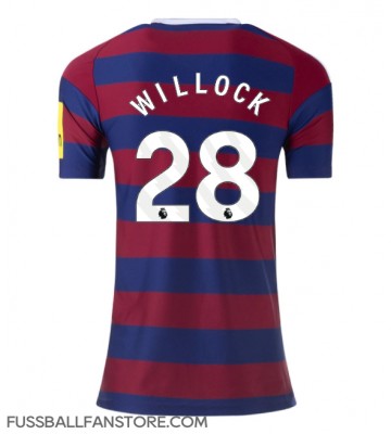 Newcastle United Joe Willock #28 Replik 3rd trikot Damen 2024-25 Kurzarm